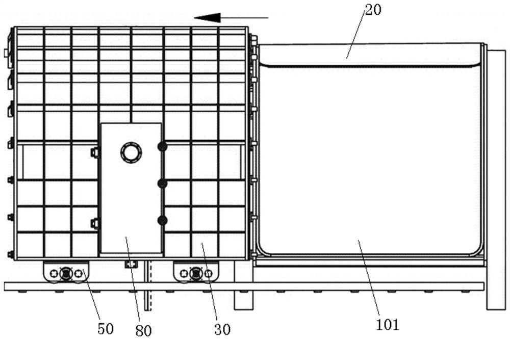 Environmental test cabin