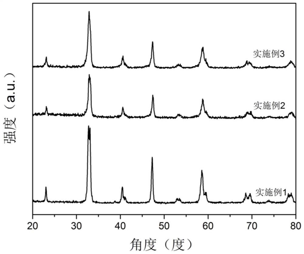 Surface-modified perovskite catalyst as well as preparation method and application thereof