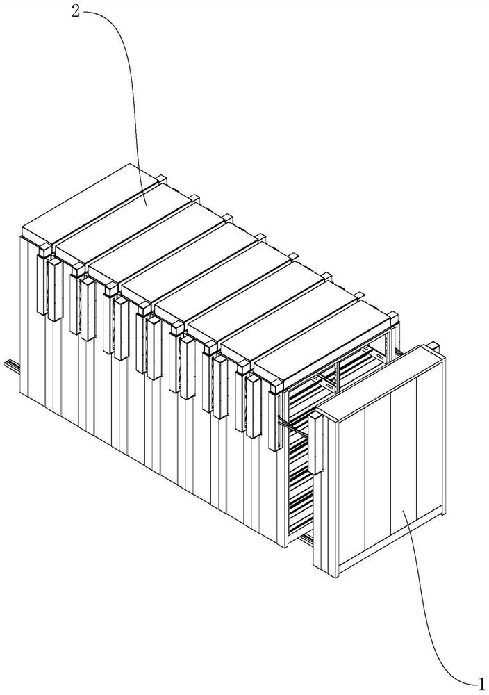 Ecort equipment management cabinet with specified access function