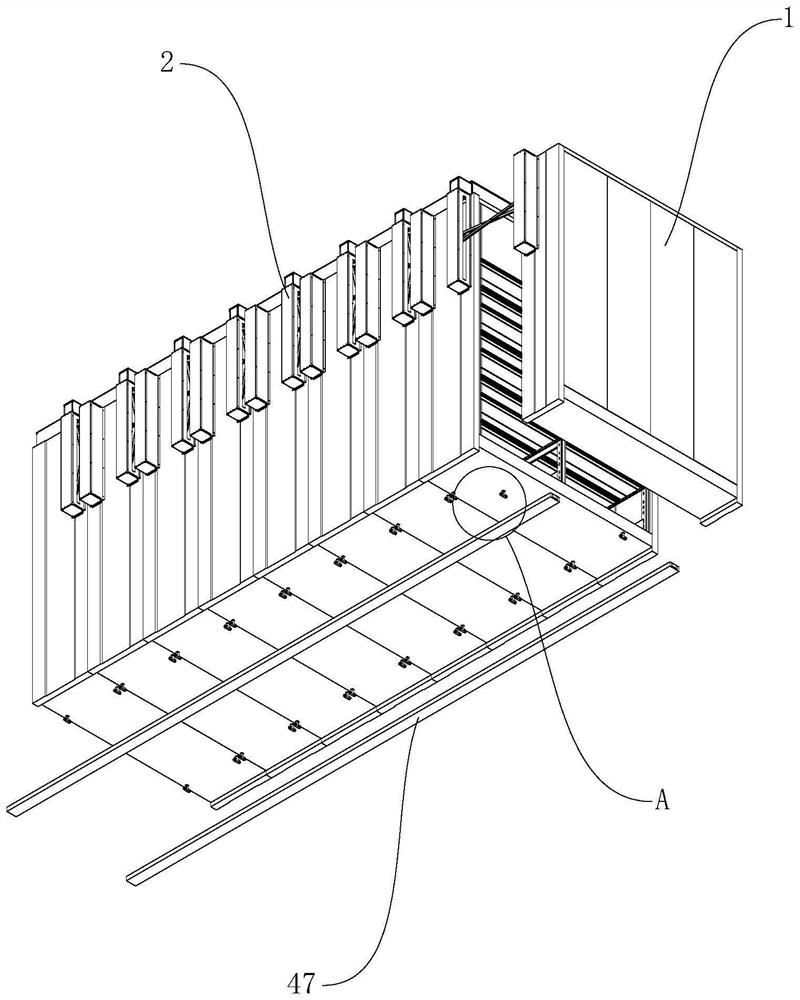 Ecort equipment management cabinet with specified access function