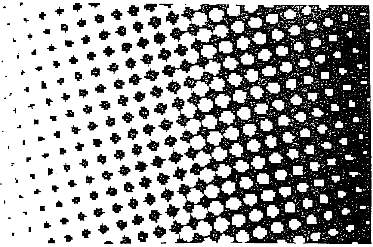 Halftone screen generator, halftone screen and method for generating same