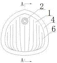 Reverse filtering mask and self-cleaning method