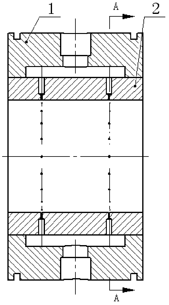 Static pressure gas bearing