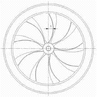 Large-air-volume high-pressure-head centrifugal fan