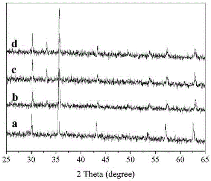 Magnetic core-shell type ionic liquid immobilized lipase preparation method and application to edible oil processing