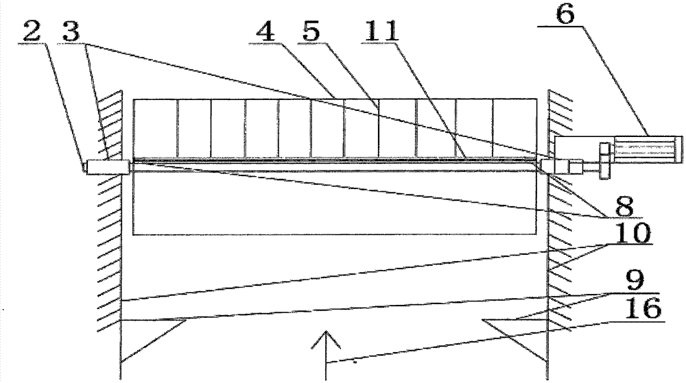 System for clearing garbage of canal of hydropower station