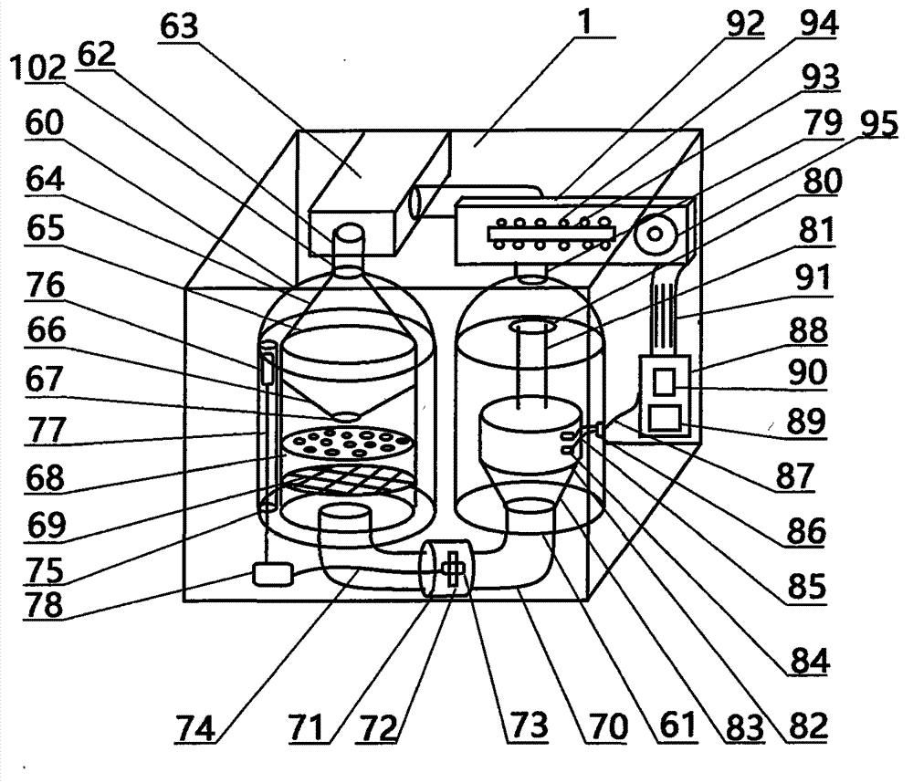 Hematodialysis conversion device for nephrology department