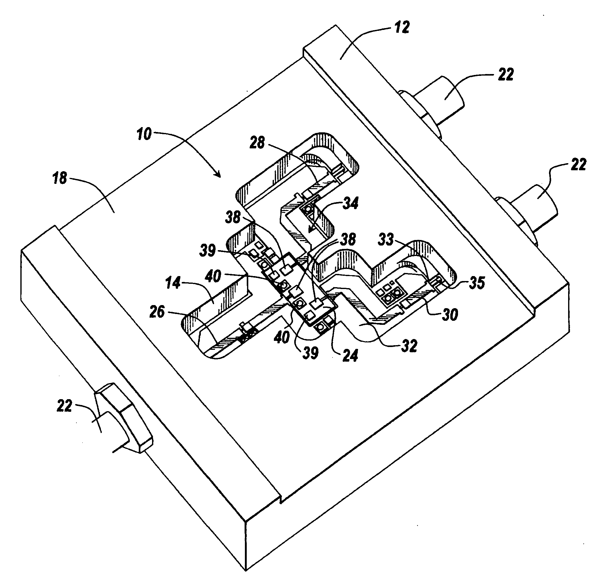 Method and apparatus for rapid prototyping of monolithic microwave integrated circuits