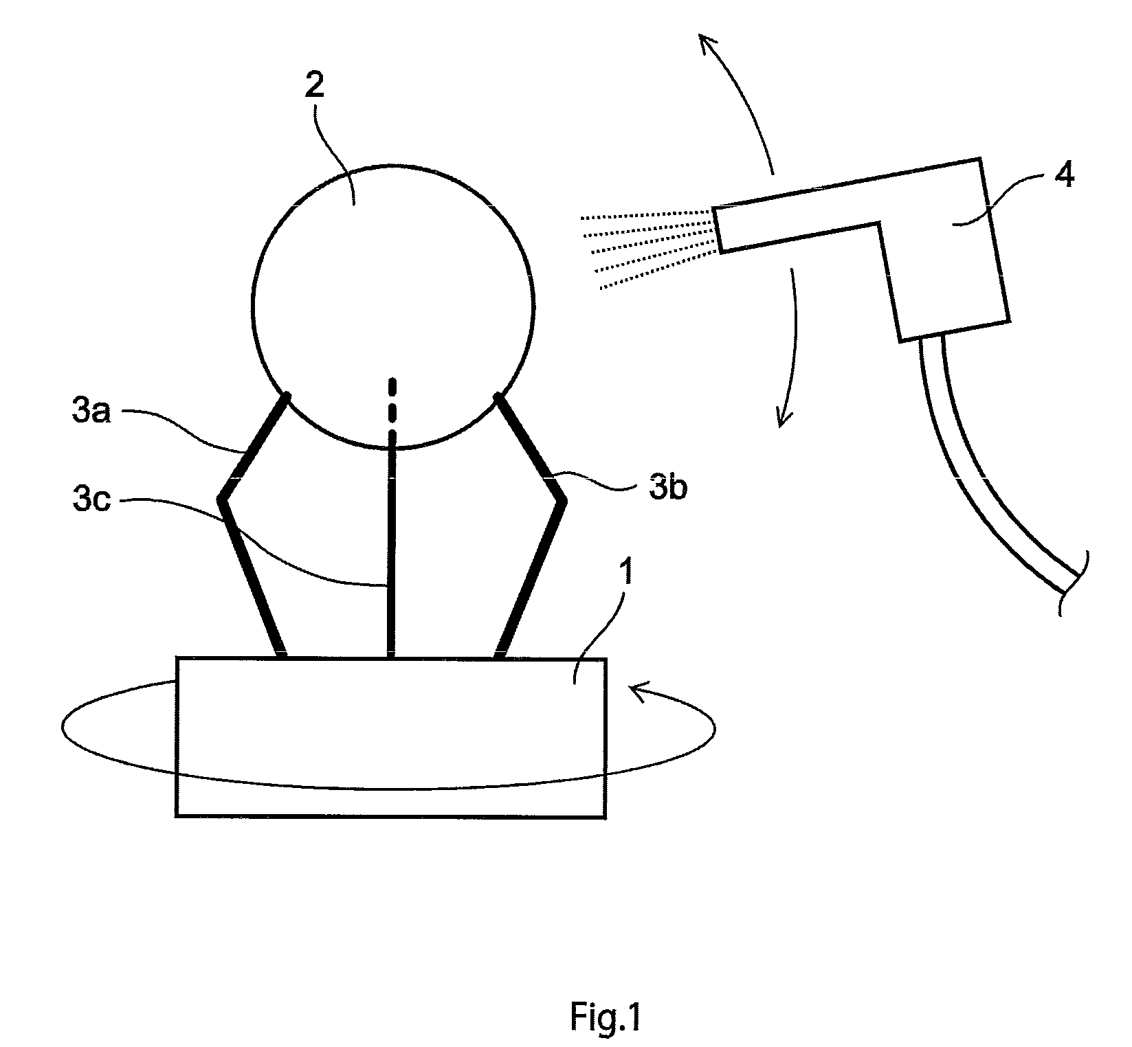 Painted golf ball and method for producing the same