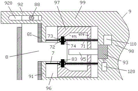 Distribution cabinet with adjustable speed and solar energy power supply