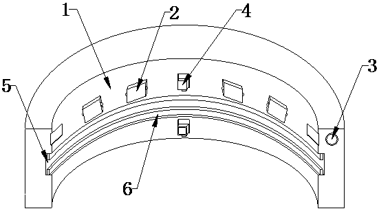 Multi-purpose bearing bush convenient to splice and install