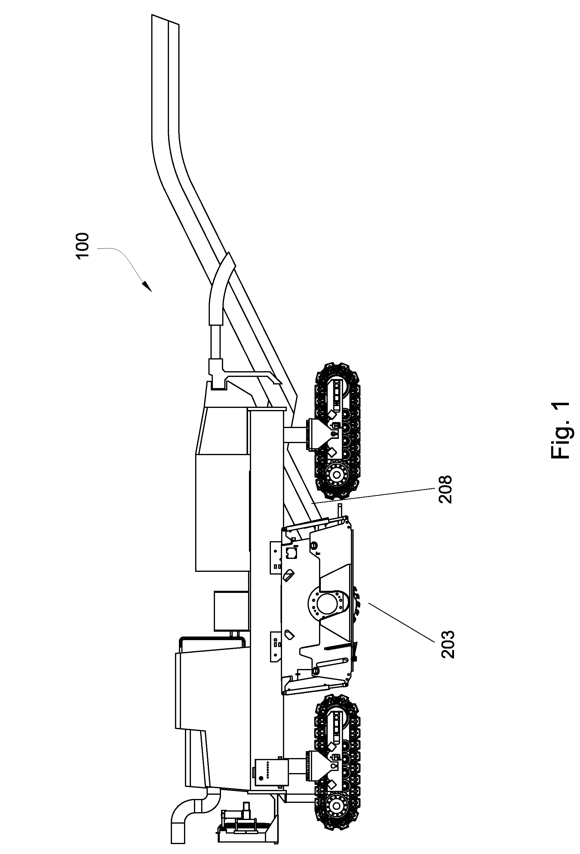 Milling machine with cleaning moldboard