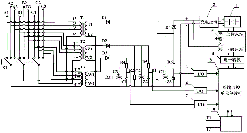 A short-circuit auxiliary protection device for long-distance mine roadway low-voltage power supply equipment