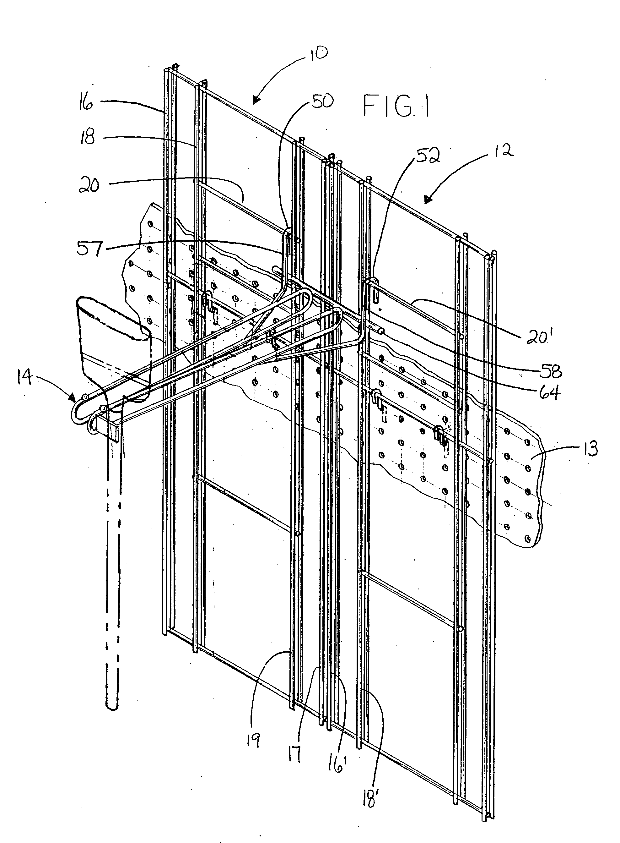 Display rack construction