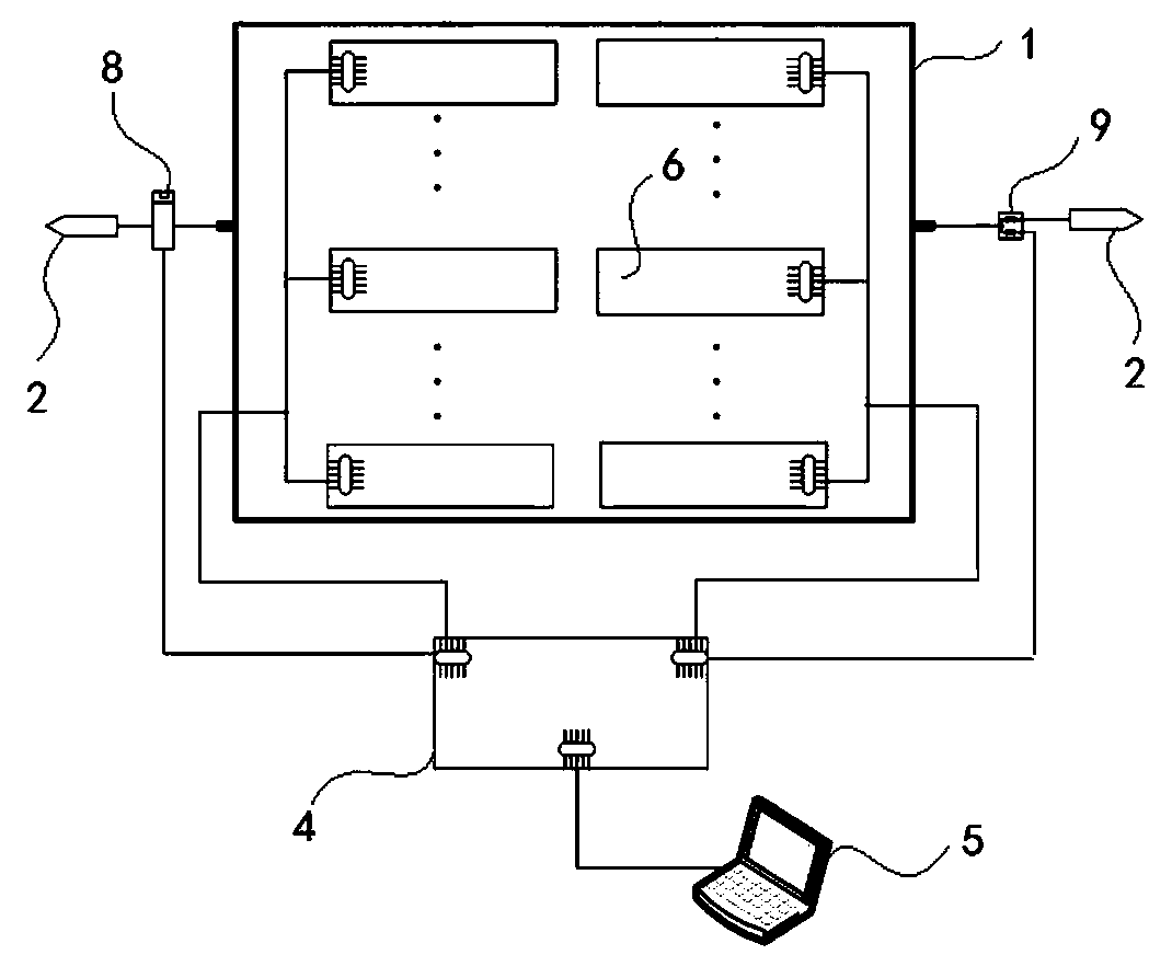 Battery pack information collecting system