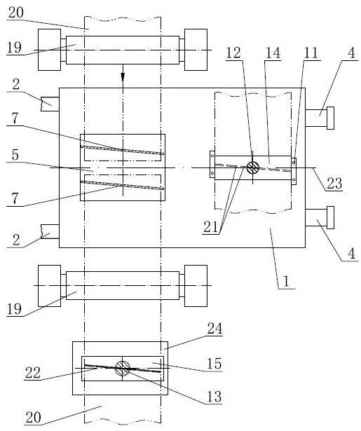 Strip head shearing and butt welding method and shearing and butt welding platform