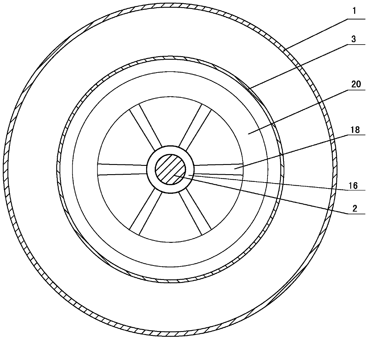 hub motor drive wheel