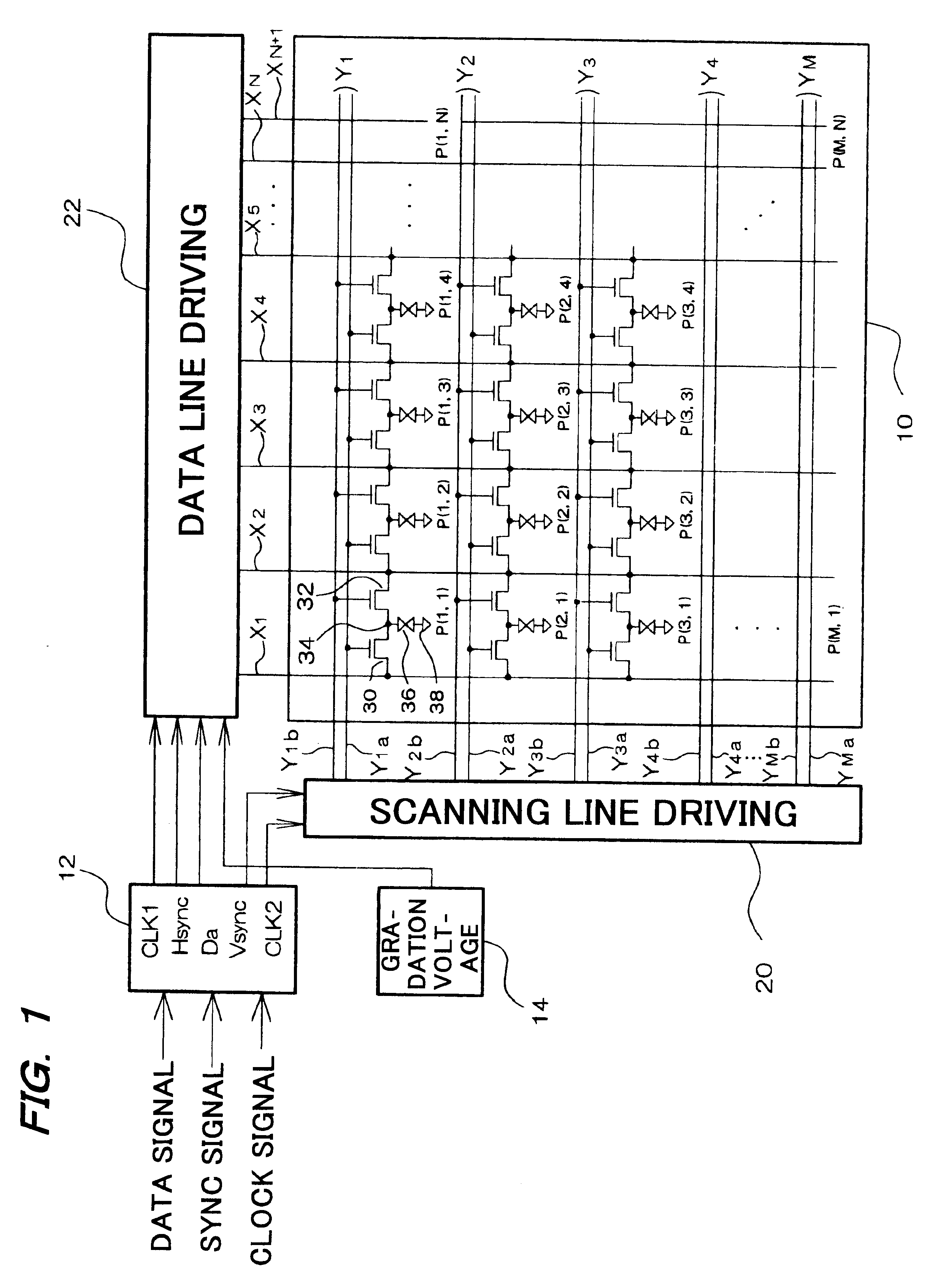 Electro-optical device, method of driving the same, and electronic apparatus using the same