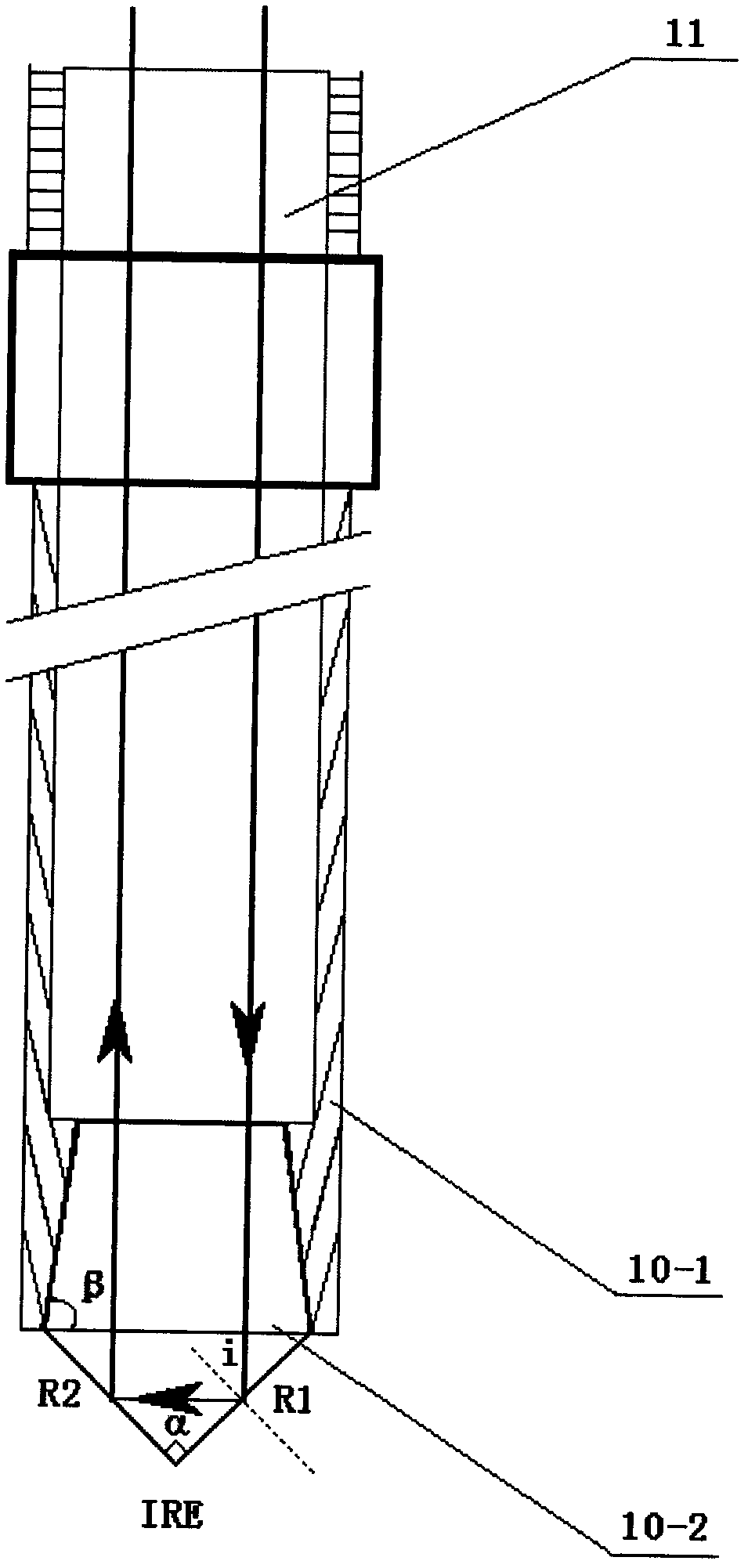 High-pressure in-situ infrared spectroscopy apparatus for monitoring supercritical system on line