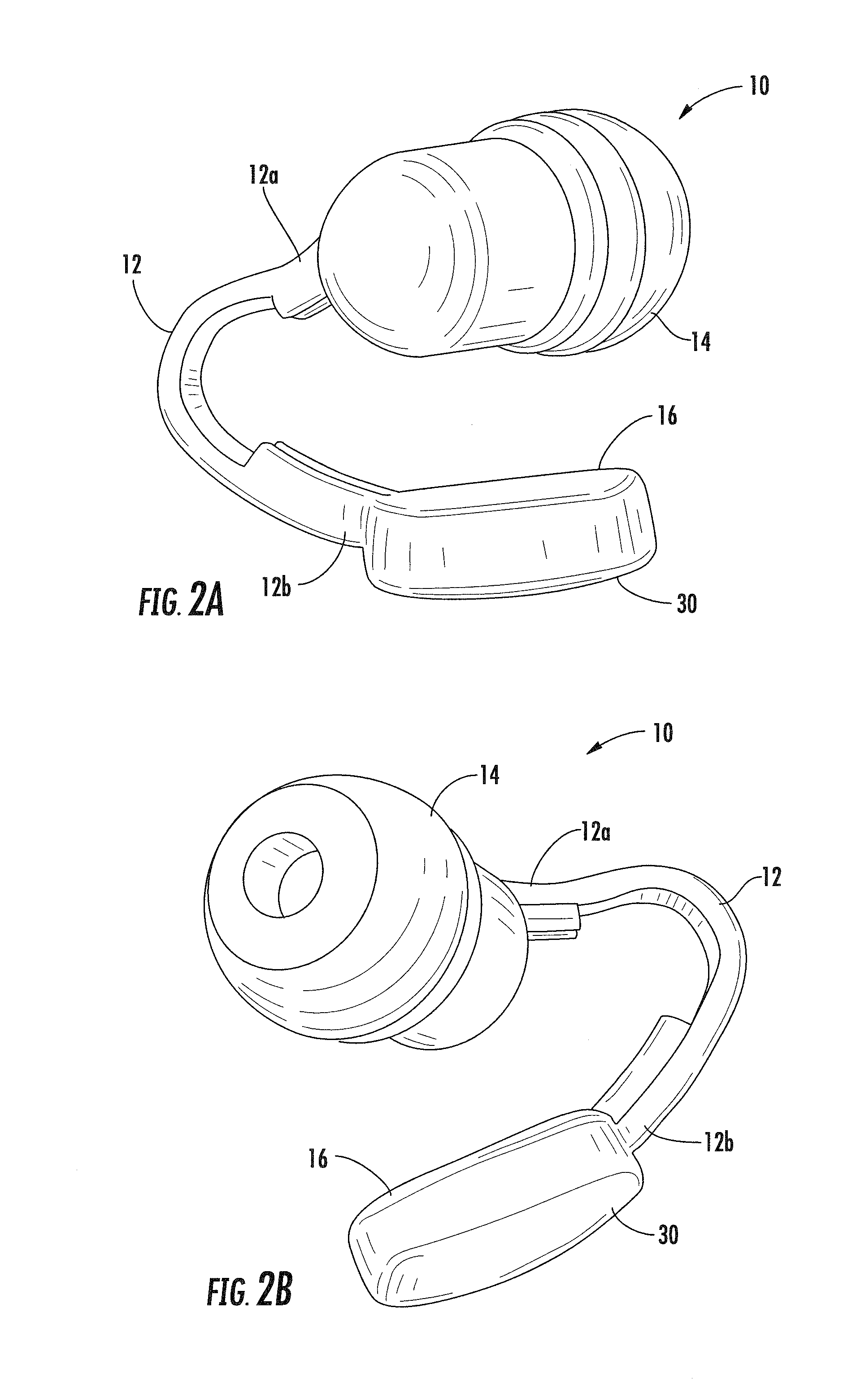 Physiological Monitoring Devices Having Sensing Elements Decoupled from Body Motion