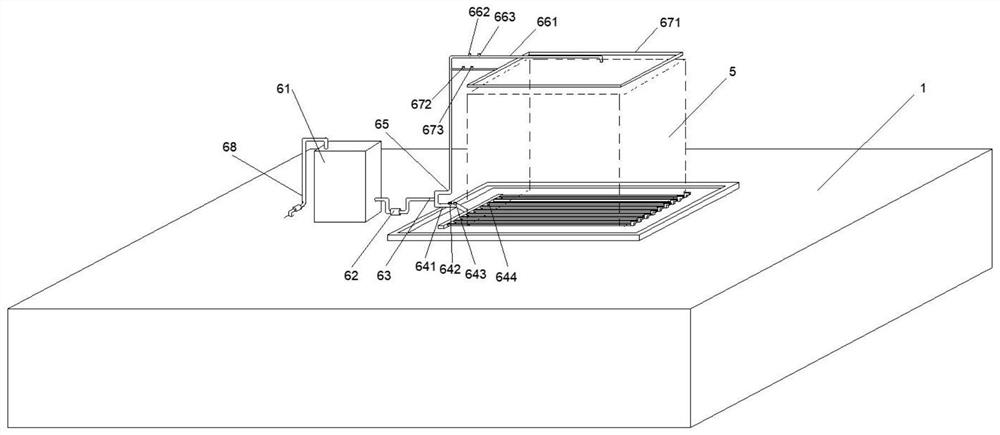 Large-volume ultra-high-performance concrete thermal curing system and thermal curing process