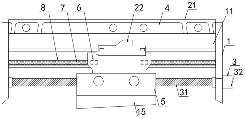 Automatic reset calibration device for molding equipment of pulp molded products