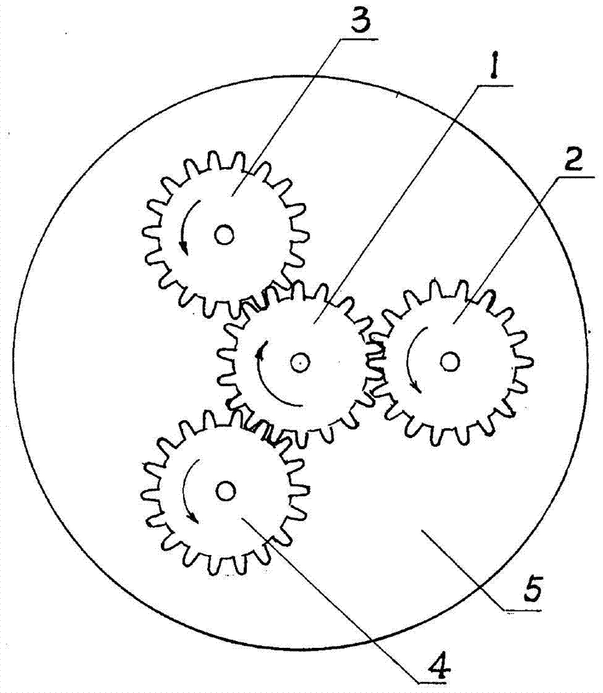 Automobile stepless speed change device