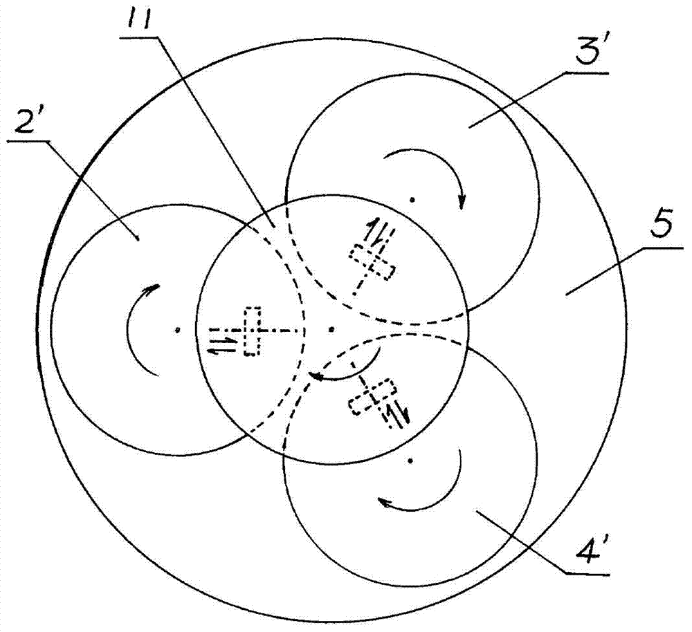 Automobile stepless speed change device