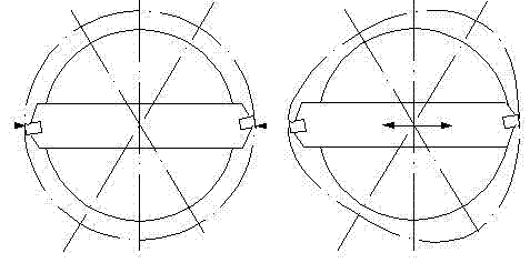 Device for processing longhole