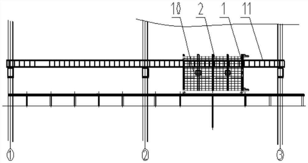 Movable totally-enclosed dust hood device special for ladle turret of continuous casting machine dedusting system