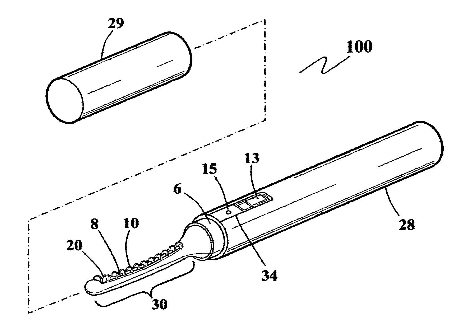 Heated eyelash curler