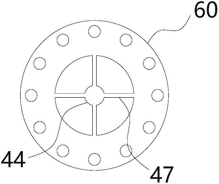 Natural gas dehumidifying device