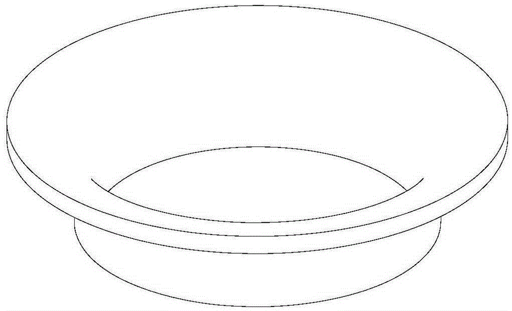 Machining method of horn-shaped seal head