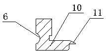 Automatic staple feeding device for silent retainer