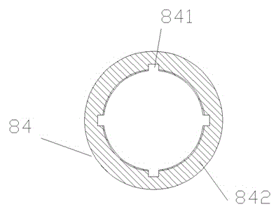 Garden road trimming device capable of radiating quickly and using method thereof