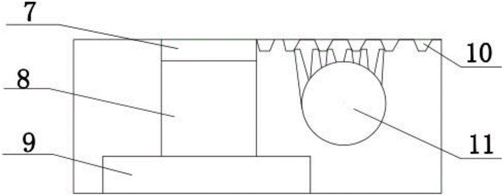 Thrust fault construction physical simulation experiment device