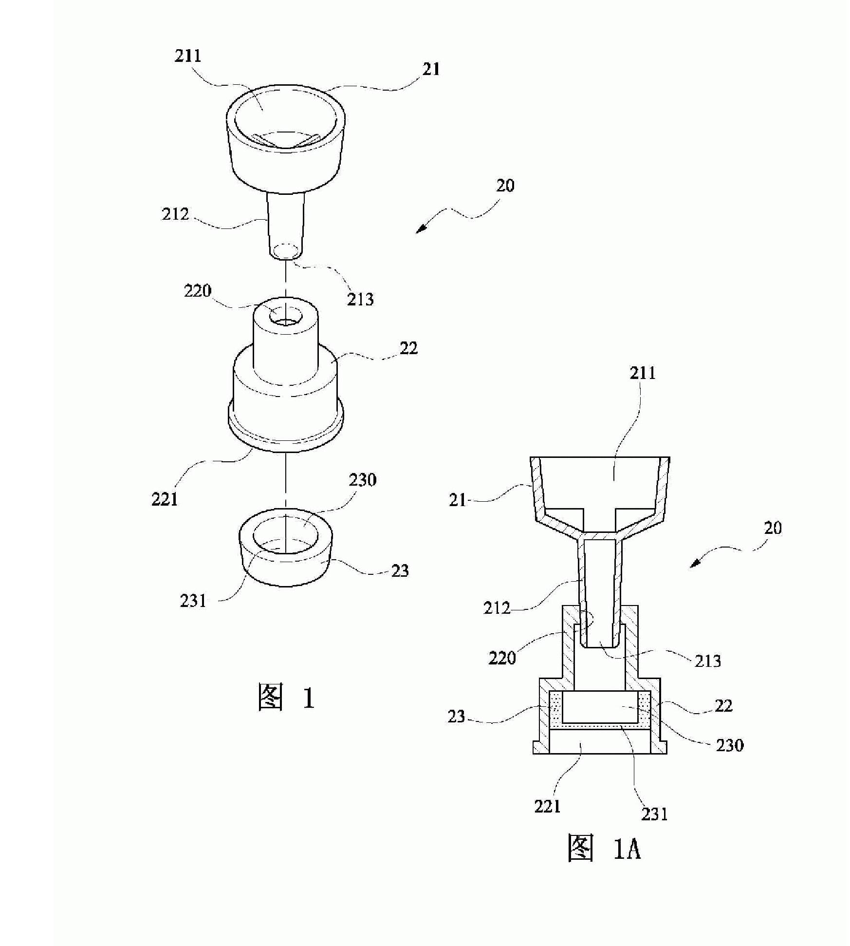 Improvement of safe drip transfusion control device