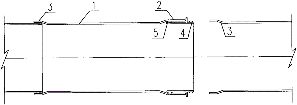 PCCP accident treating device and installation method thereof