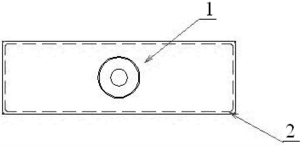 Device for increasing transverse friction of template for manufacturing precast concrete