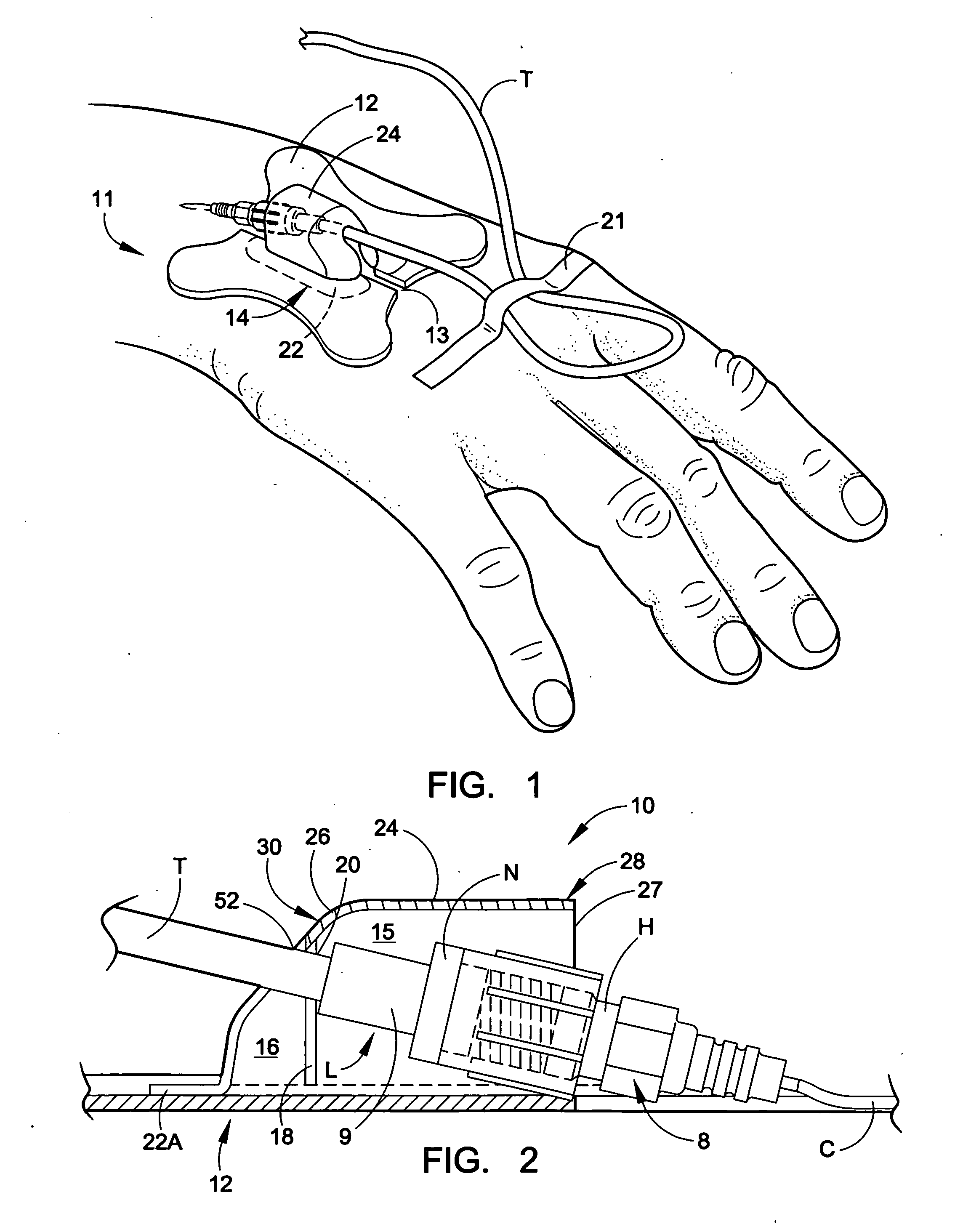 Flexible IV site protector