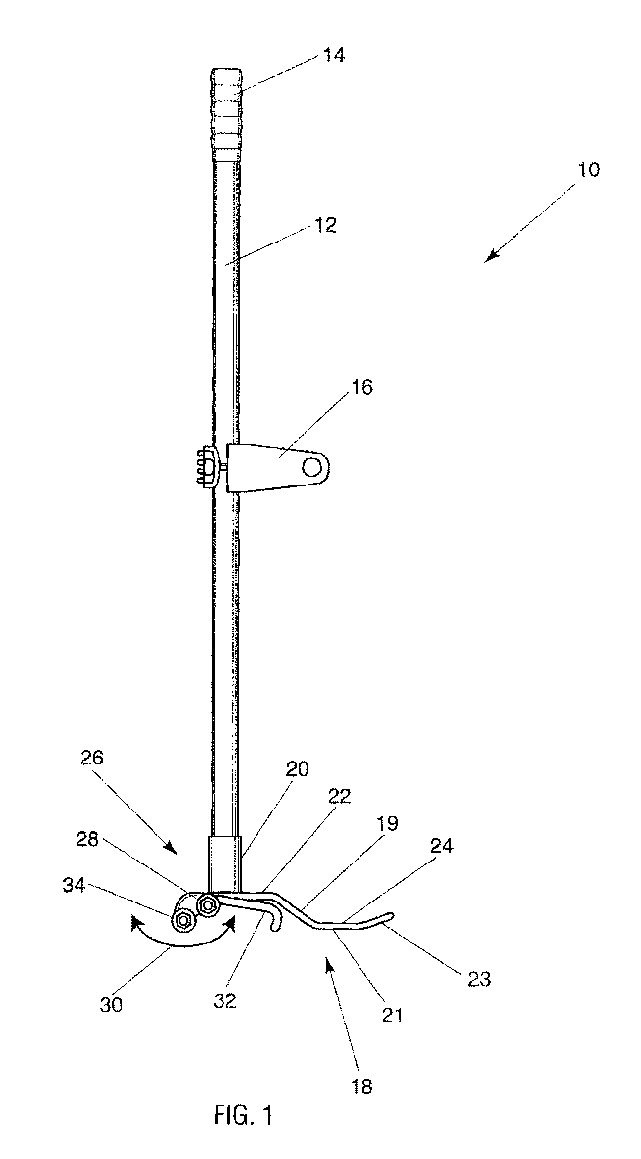 Portable tire demounting tool