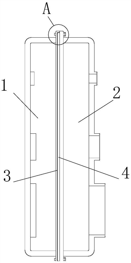 Cooling and sealing mechanism for differential box of electric vehicle