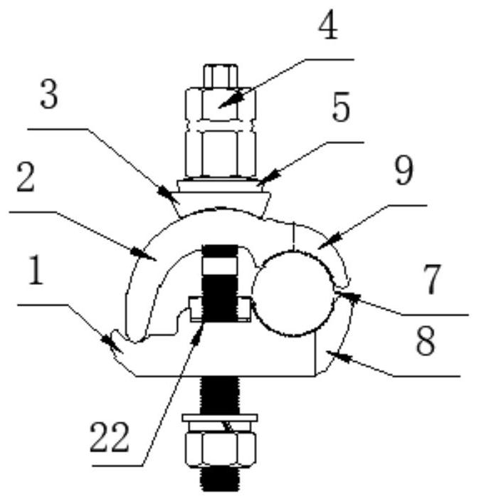 End plate wire fixer