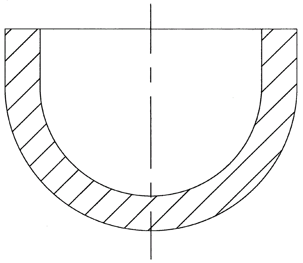 Manufacturing method for nickel-copper end sockets