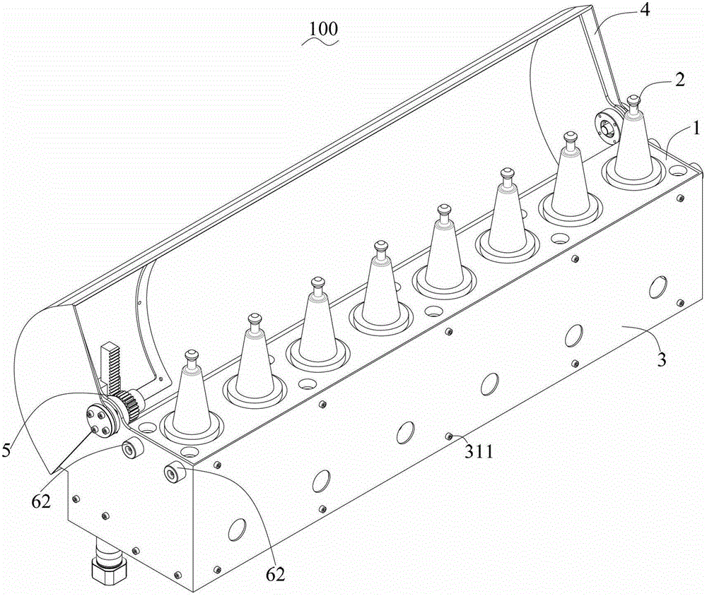 Tool magazine and numerically-controlled machine tool using same