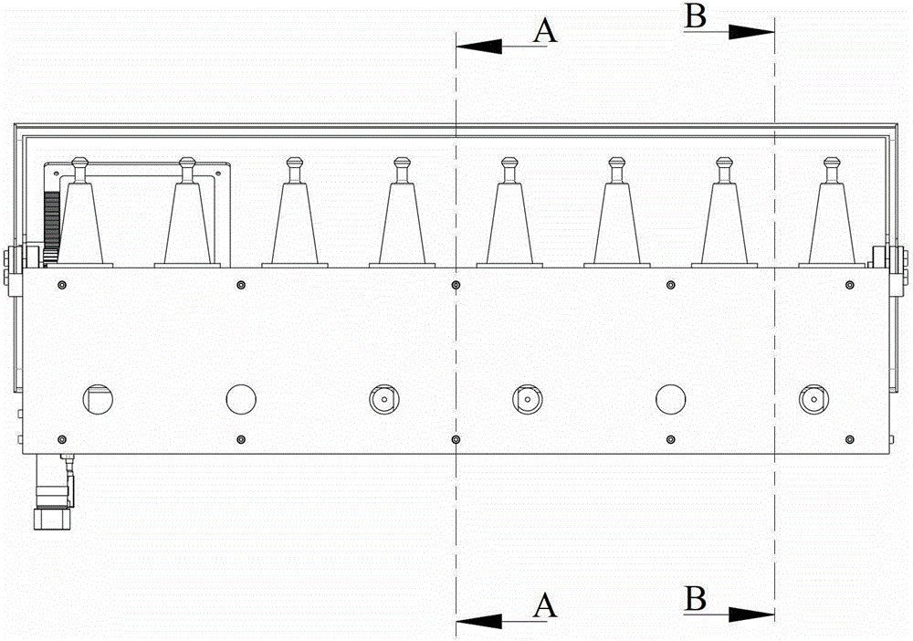 Tool magazine and numerically-controlled machine tool using same