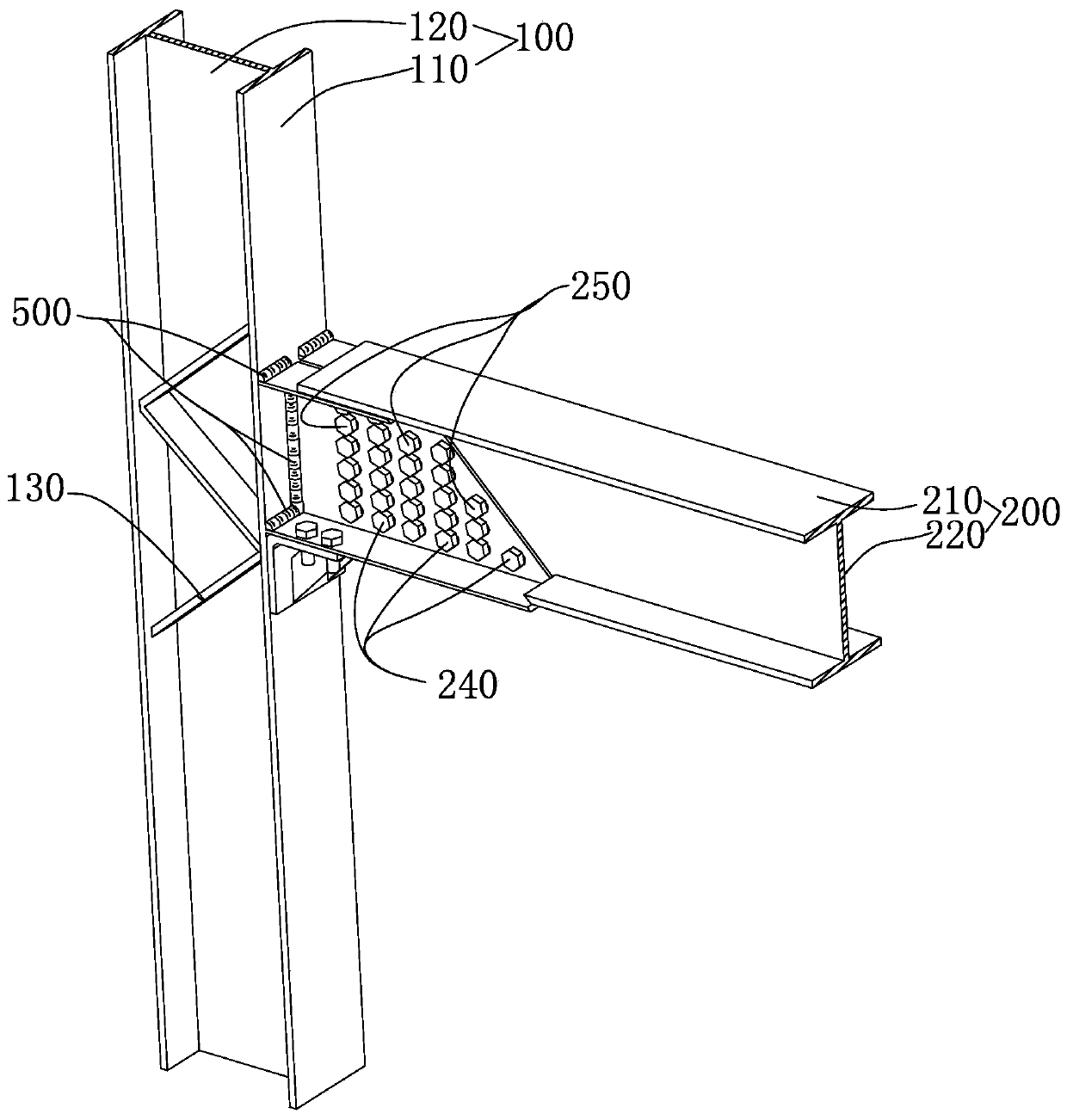 Seismic joints of steel structures for prefabricated buildings and their construction methods