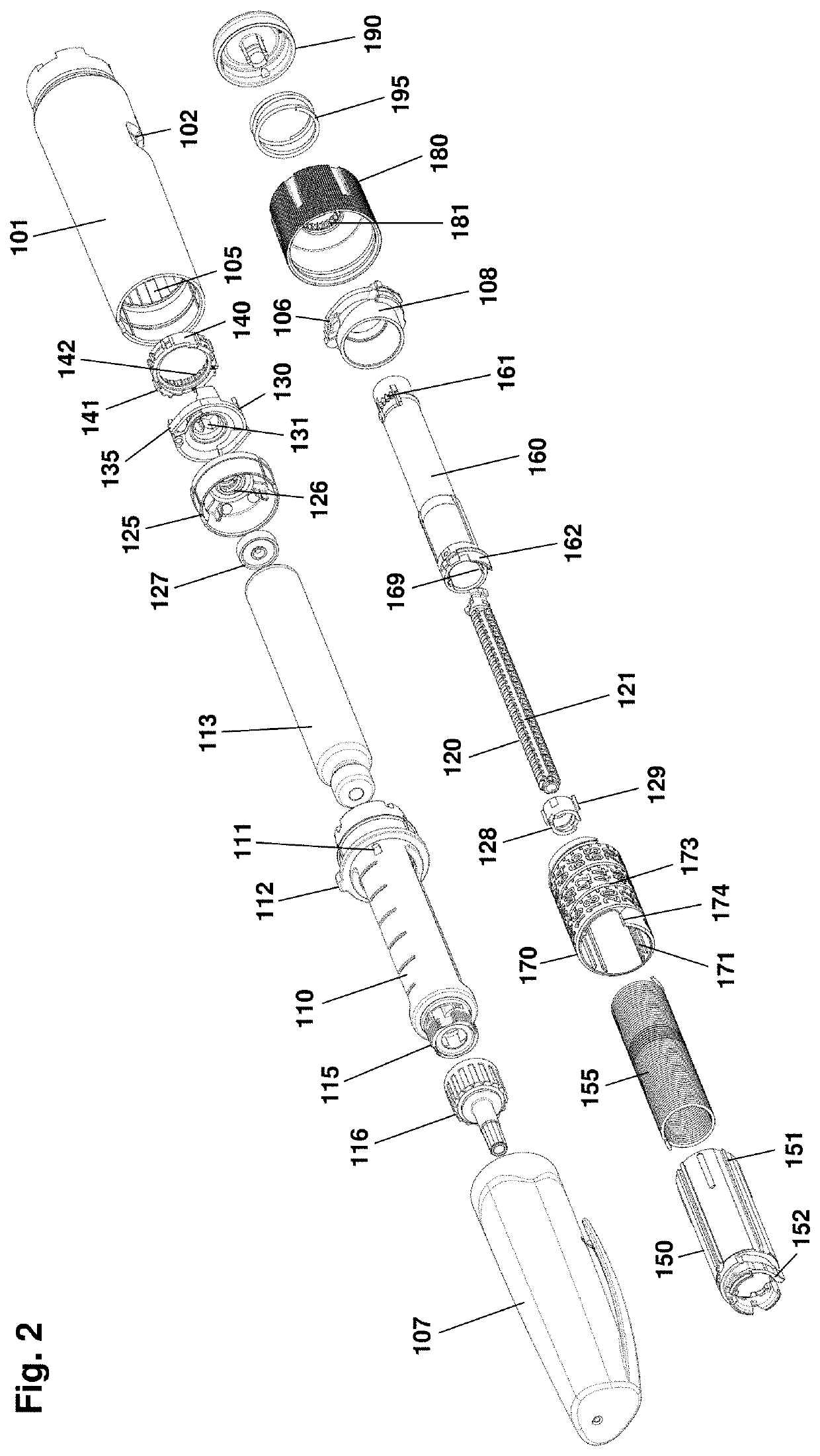 Drug delivery system with magnetic ring and sensors arranged in a ring pattern