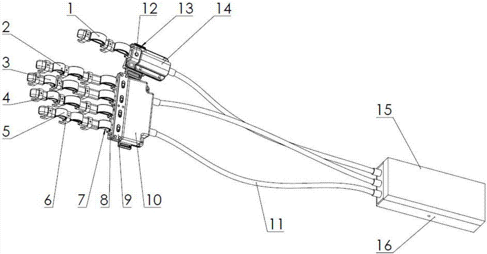 Self-adaptive wearable submissive exoskeleton rehabilitation manipulator