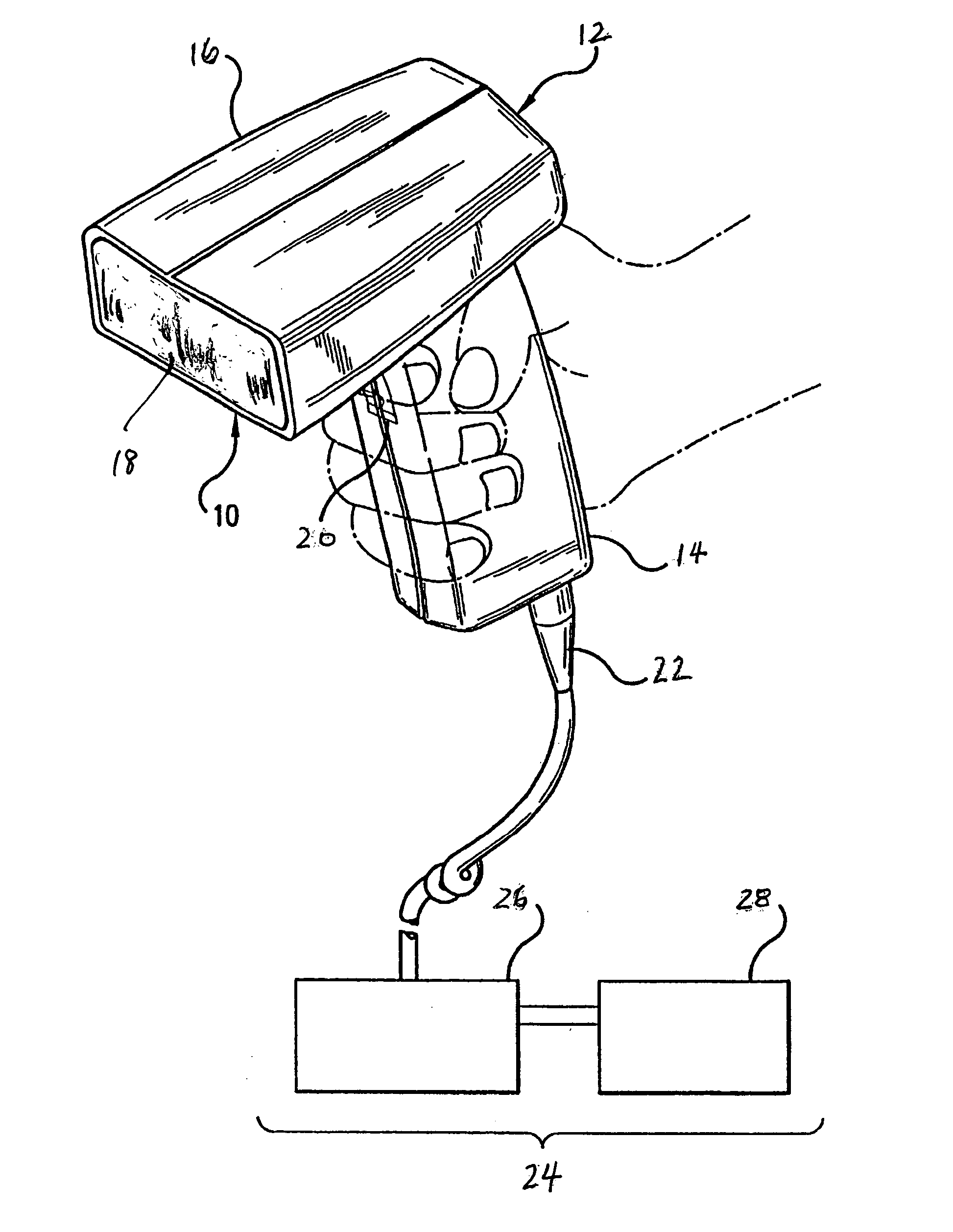 Electro-optically reading direct part markings on workpieces by image capture